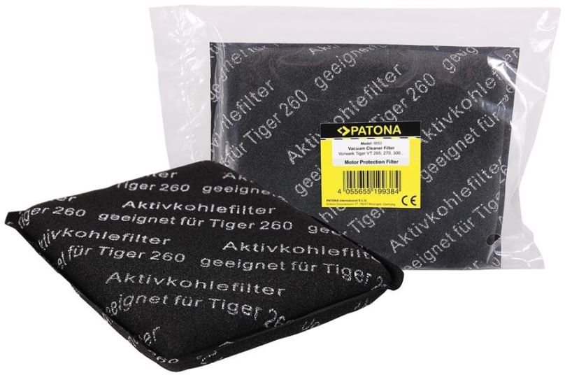 Filtr do vysavače PATONA uhlíkový filtr Vorwerk Tiger VT265/VT270/VT300