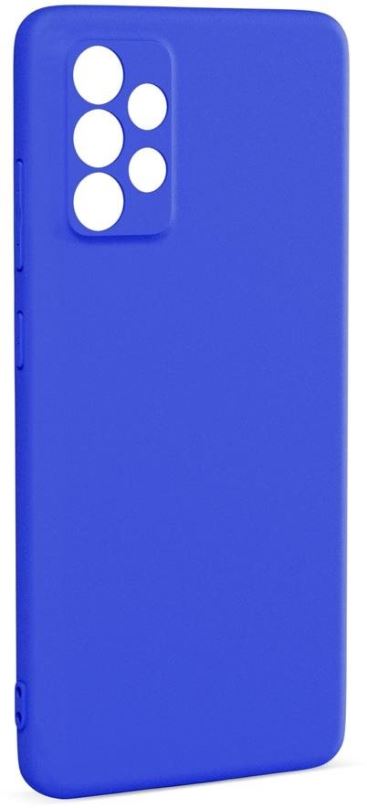 Kryt na mobil Spello Silk Matt kryt pro Samsung Galaxy S21 FE - modrá