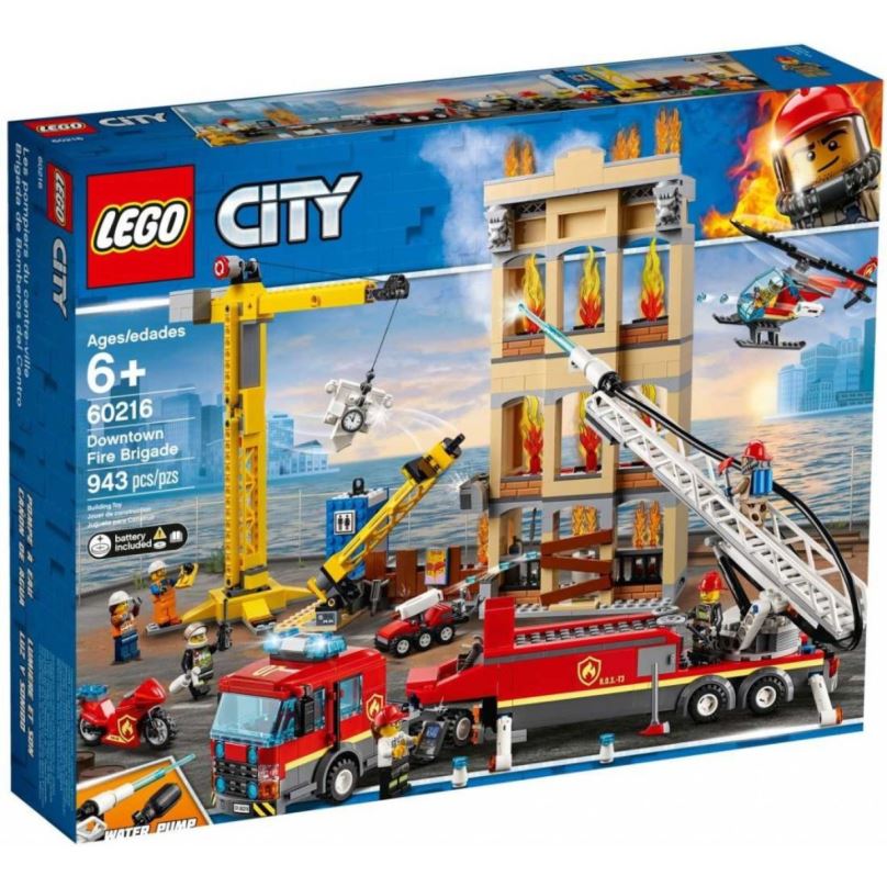 LEGO stavebnice LEGO City 60216 Hasiči v centru města
