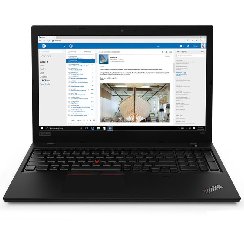 Repasovaný notebook Lenovo ThinkPad L590, záruka 24 měsíců
