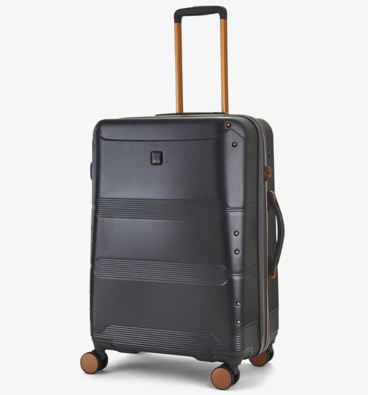 Cestovní kufr Rock TR-0238/3-M ABS/PC charcoal