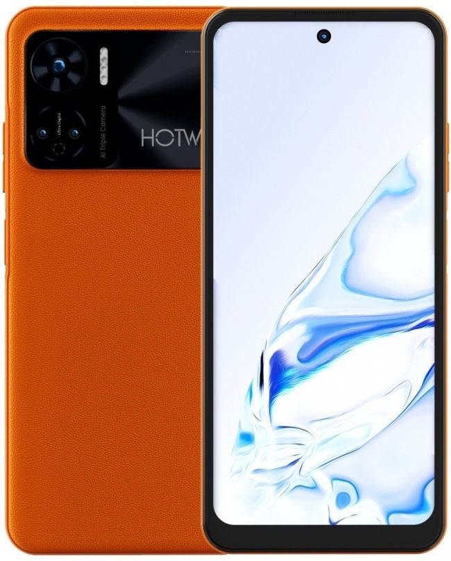 Mobilní telefon Hotwav Note 12 oranžová