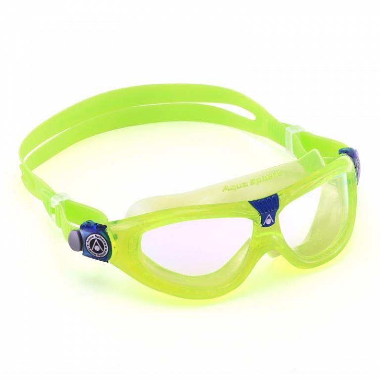 Plavecké brýle Aqua Sphere SEAL KID 2 XB čirá skla, lime