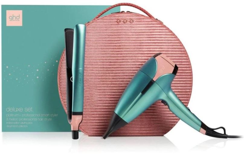 Fén na vlasy ghd Platinum+ Styler & Helios Dreamland Deluxe Set Alluring Jade Limited Edition