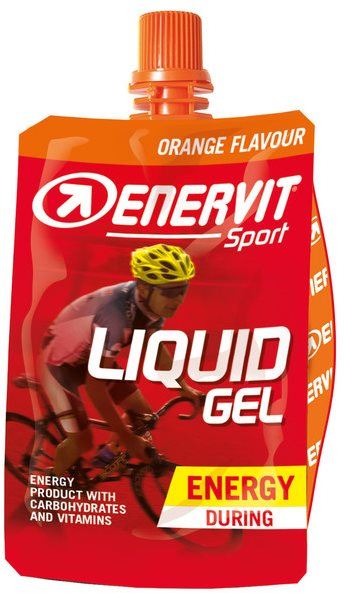 Energetický gel Enervit Liquid Gel (60 ml) pomeranč