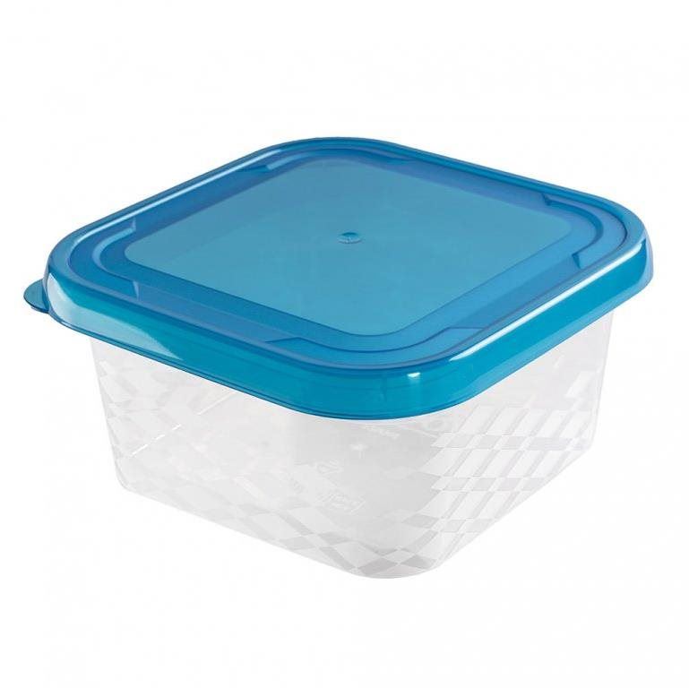 Dóza Branq Dóza na potraviny Blue box 0,45l - čtvercová