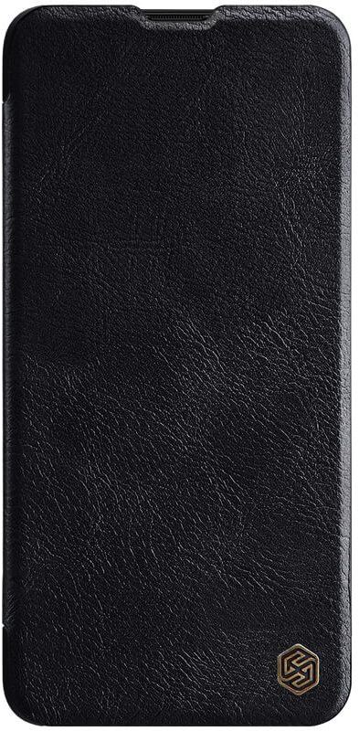 Pouzdro na mobil Nillkin Qin kožené pouzdro pro Samsung Galaxy A20s Black