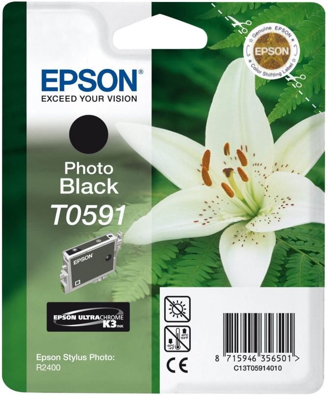 Cartridge Epson T0591 černá