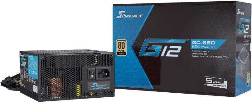 Počítačový zdroj Seasonic G12 GC-650 Gold