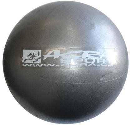 Overball Acra 30 cm, stříbrný
