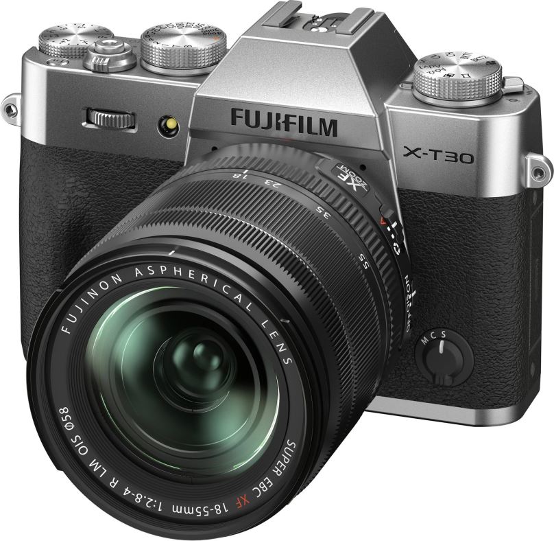 Digitální fotoaparát Fujifilm X-T30 II stříbrný + Fujinon XC 15-45mm f/3,5-5,6 OIS PZ
