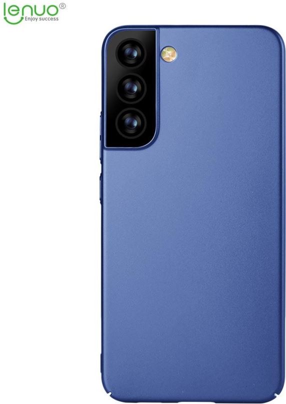 Kryt na mobil Lenuo Leshield obal pro Samsung Galaxy S22 5G, modrá