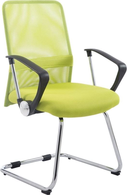 Konferenční židle BHM GERMANY Brad, zelená