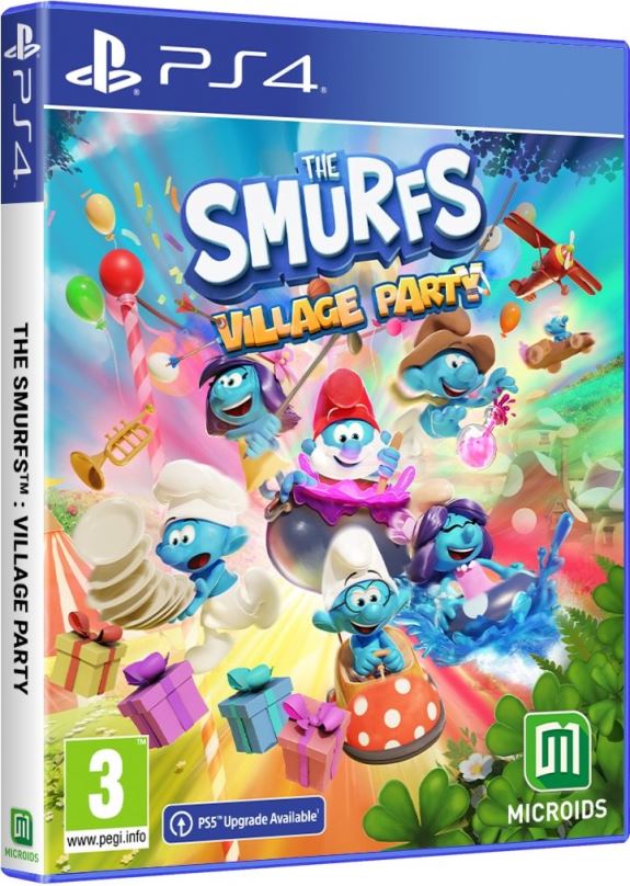 Hra na konzoli The Smurfs: Village Party - PS4