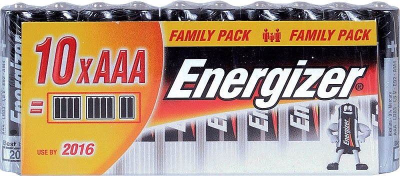 Jednorázová baterie Energizer Alkaline Power Family Pack AAA/10