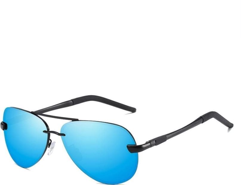 Sluneční brýle VeyRey Polarizační brýle pilotky Laudin modrá skla