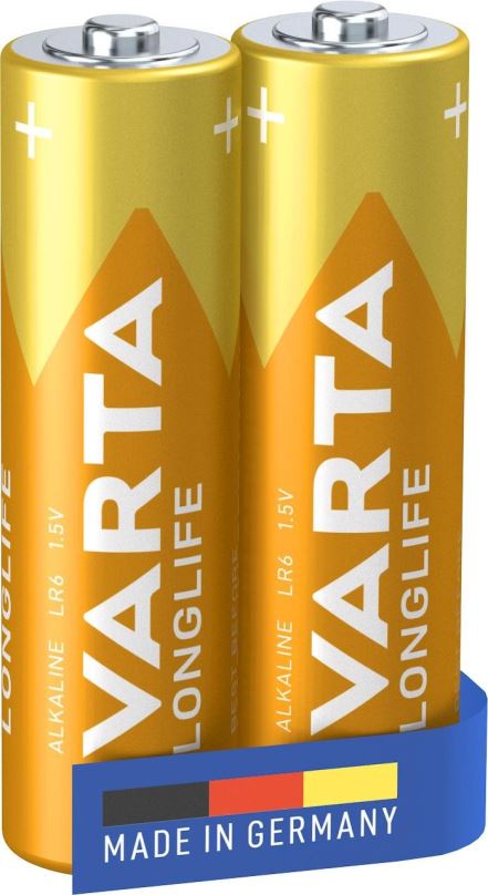 Jednorázová baterie VARTA alkalická baterie Longlife AA 2ks
