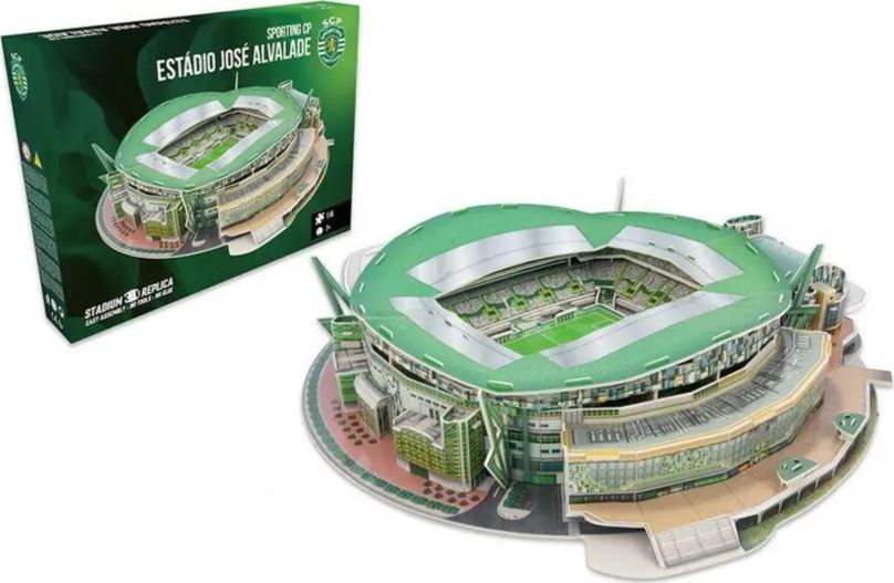 3D puzzle STADIUM 3D REPLICA 3D puzzle Stadion José Alvalade - FC Sporting CP 116 dílků