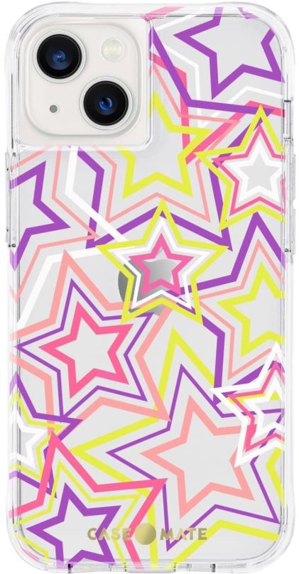 Kryt na mobil Case Mate Tough Print Neon Stars iPhone 13