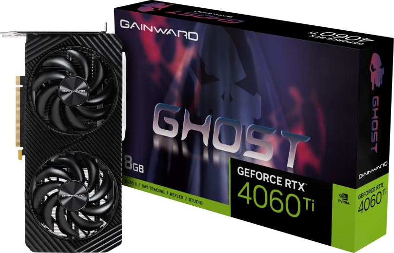 Grafická karta GAINWARD GeForce RTX 4060 Ti Ghost 8G