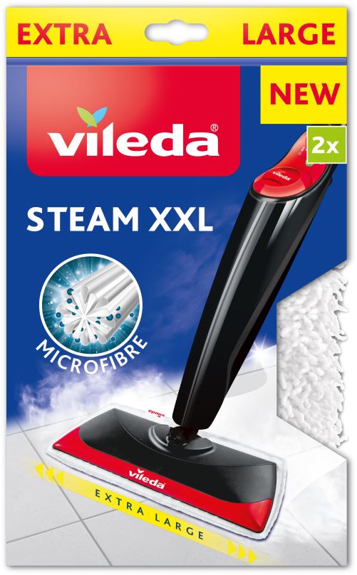 Náhradní mop VILEDA náhrada na Steam mop plochý XXL, 2 ks