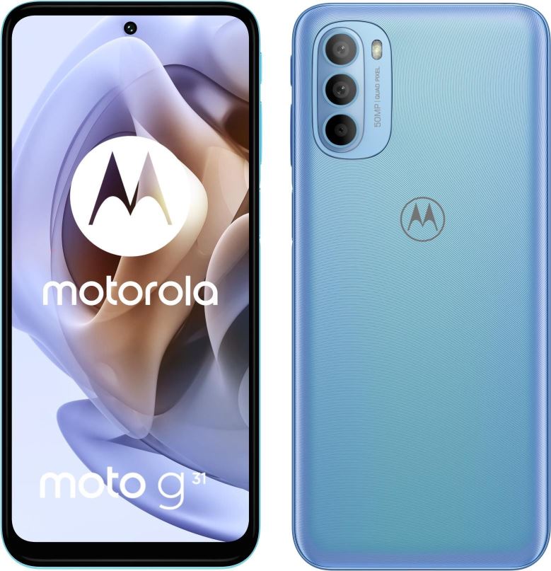 Mobilní telefon Motorola Moto G31 Dual SIM modrá