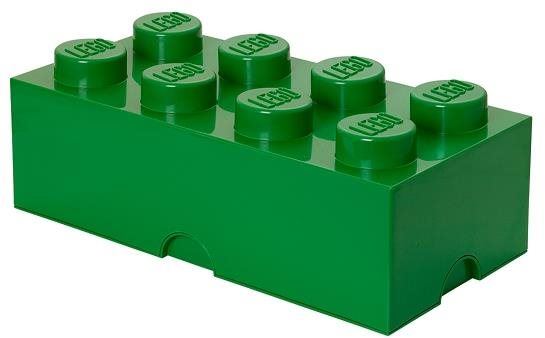 Úložný box LEGO Úložný box 250 x 500 x 180 mm - tmavě- zelený