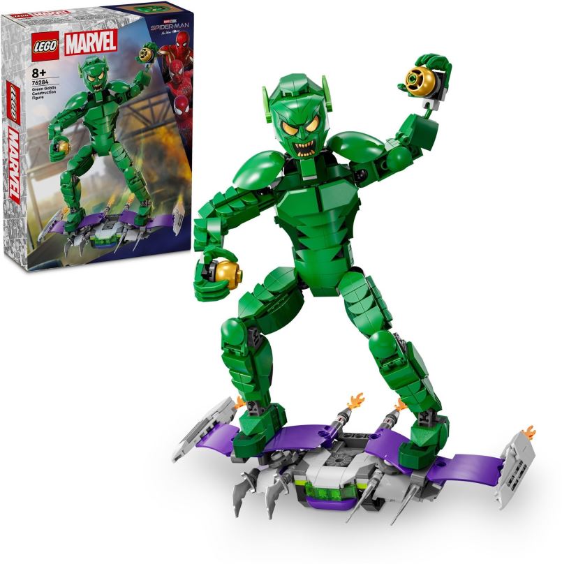 LEGO stavebnice LEGO® Marvel 76284 Sestavitelná figurka: Zelený Goblin