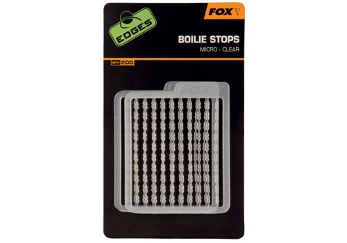 FOX Zarážka Boilie Stops Micro 200ks Clear