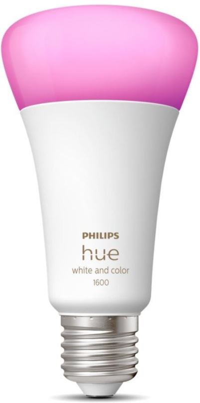 Philips Hue 8719514288157 LED žárovka 1x13,5W | E27 | 1600lm | 2000-6500K | RGB - White and color Ambiance, stmívatelné, Hue Switch, bílá