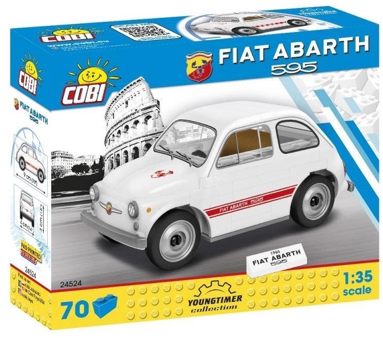 Stavebnice Cobi Fiat 500 Abarth 595 competizione