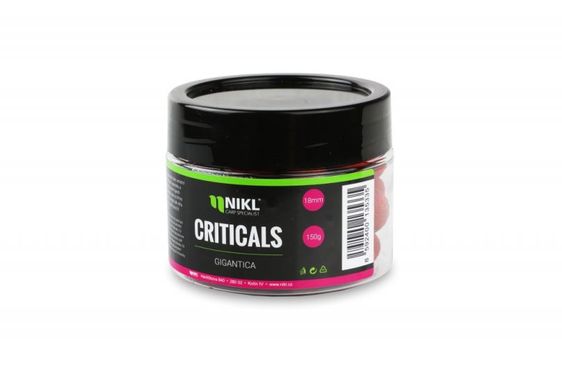 Nikl Criticals boilie Gigantica 150g 24mm