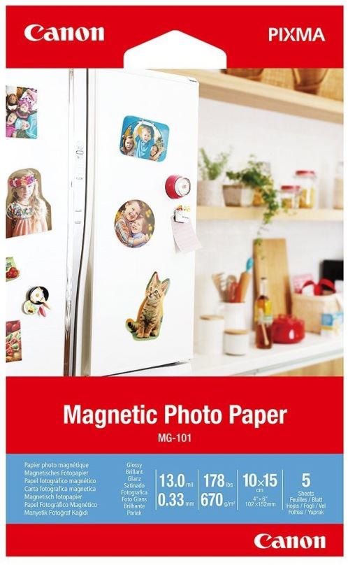 Fotopapír Canon Magnetic Photo Paper MG-101