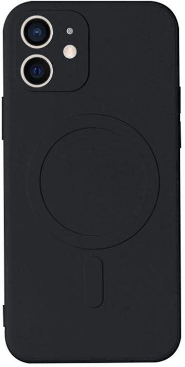 Kryt na mobil TopQ Kryt iPhone 12 Mini s MagSafe černý 84987