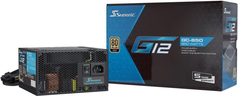 Počítačový zdroj Seasonic G12 GC-850 Gold