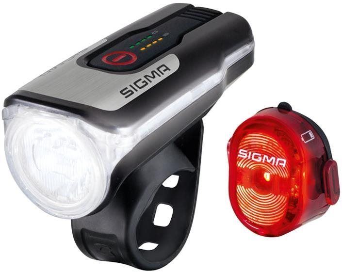 Světlo na kolo Sigma Aura 80 USB + Nugget II.