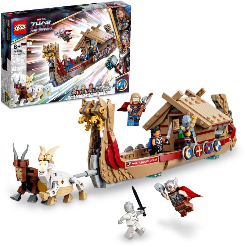 LEGO stavebnice LEGO® Marvel 76208  Loď s kozím spřežením