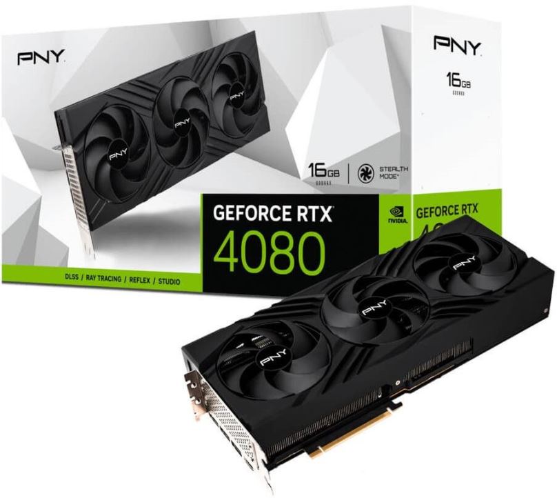Grafická karta PNY GeForce RTX 4080 16GB TF VERTO Edition