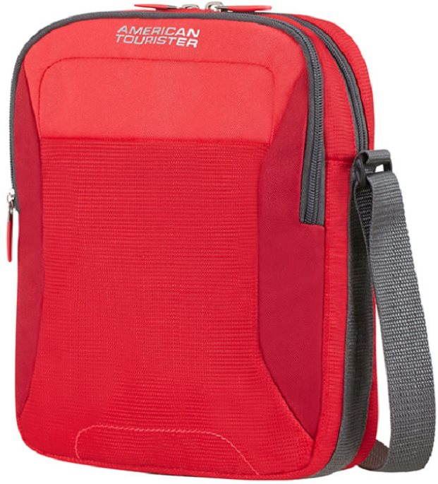 Taška přes rameno American Tourister Road Quest Crossover Solid Red 1819
