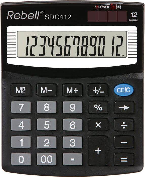 Kalkulačka REBELL SDC 412