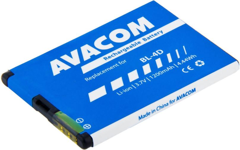 Baterie pro mobilní telefon Avacom pro Nokia N8, E7 Li-ion 3,7V 1200mAh (náhrada za BL-4D)