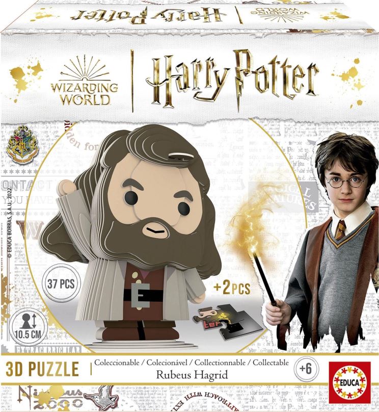 3D puzzle EDUCA 3D puzzle Harry Potter: Rubeus Hagrid 37 dílků