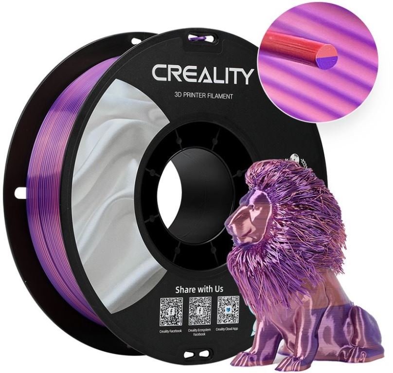 Filament Creality CR-Silk Pink-purple