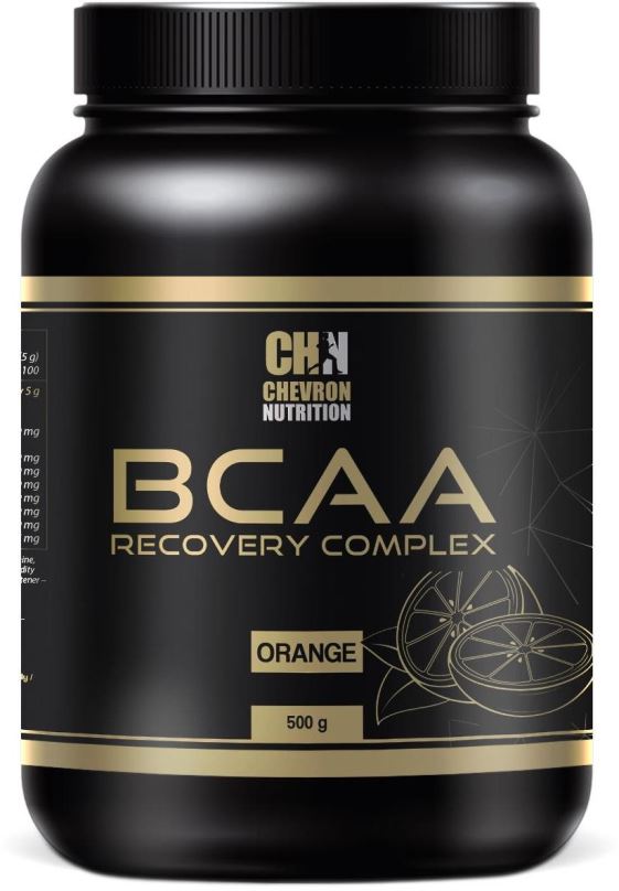 Aminokyseliny BCAA Recovery Complex 500 g pomeranč