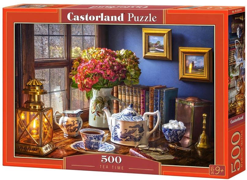 Puzzle CASTORLAND Puzzle Čas na čaj 500 dílků