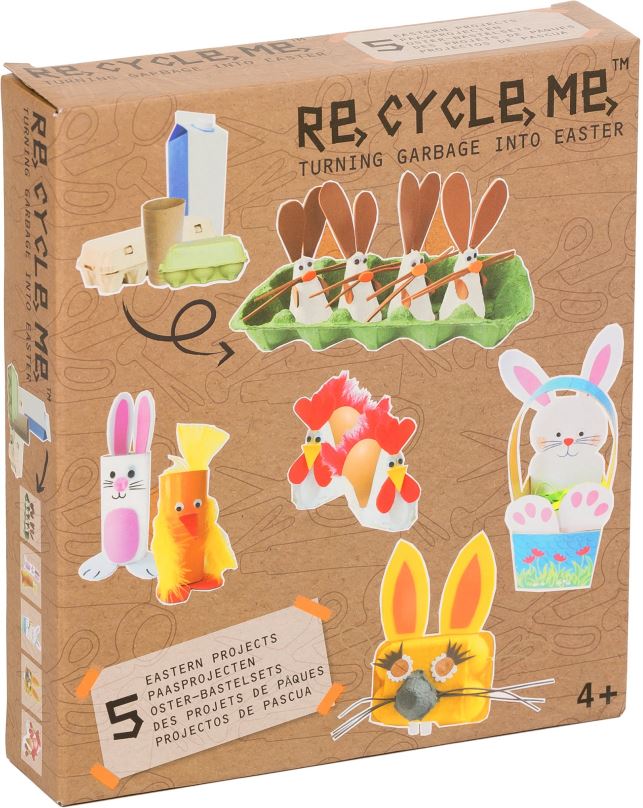Vyrábění pro děti Set Re-cycle me –  Velikonoční