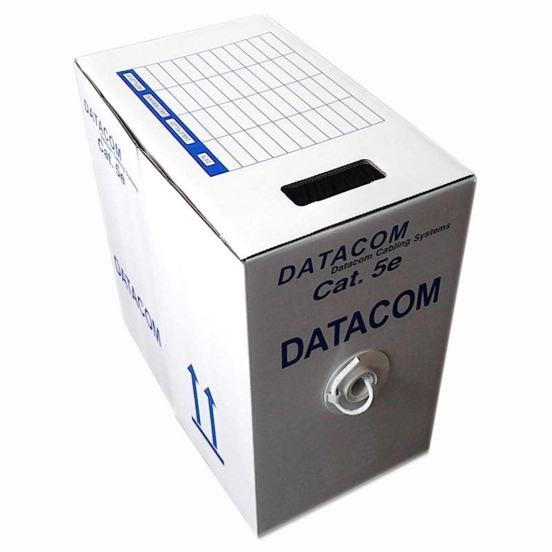 Síťový kabel Datacom FTP lanko CAT5E LSOH 305m box šedý