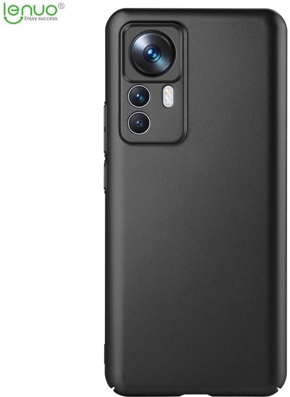 Kryt na mobil Lenuo Leshield obal pro Xiaomi 12T Pro, černá