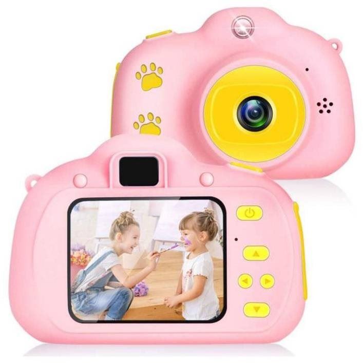 Dětský fotoaparát Leventi XP-085 digitální fotoaparát, růžový