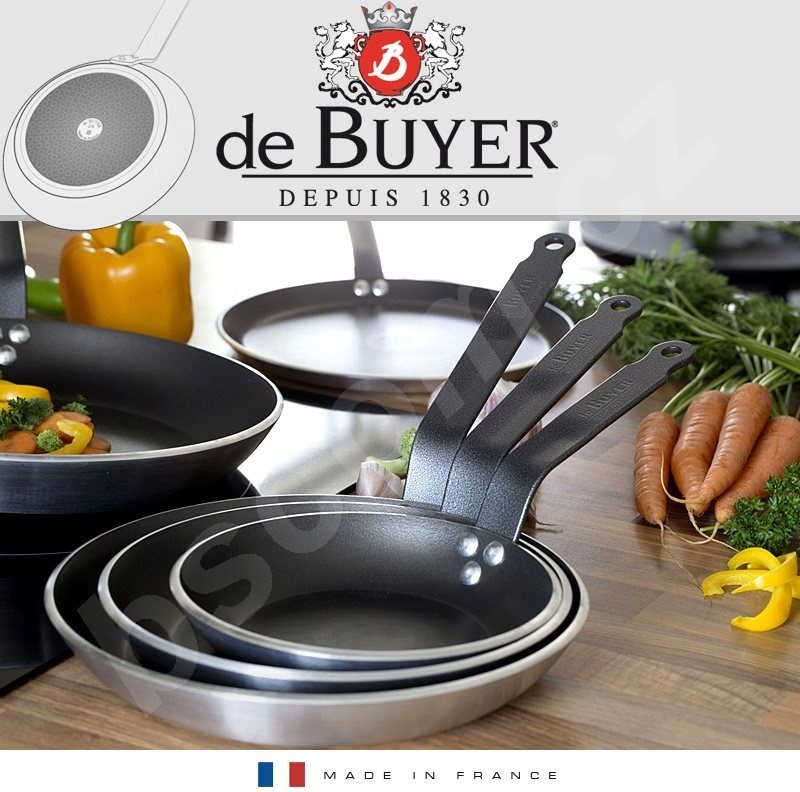 De Buyer, Choc Resto Induction Nonstick Frypan - Zola